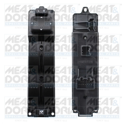 Switch, window regulator